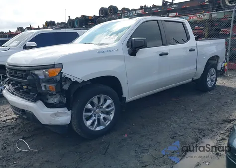 2023 Chevrolet Silverado 1500 2Wd Short Bed Custom from USA, damaged, VIN 3GCPABEK0PG189420